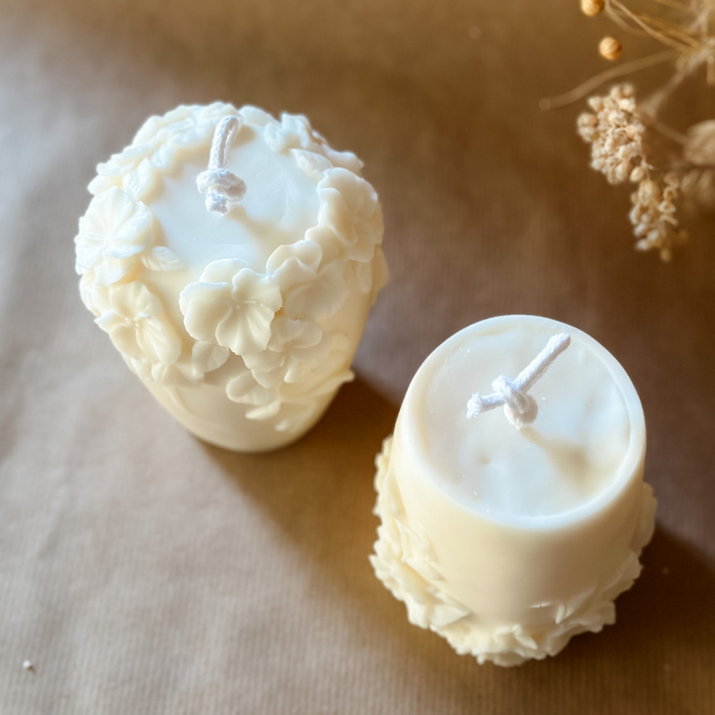 Świeca Flower Vase Set