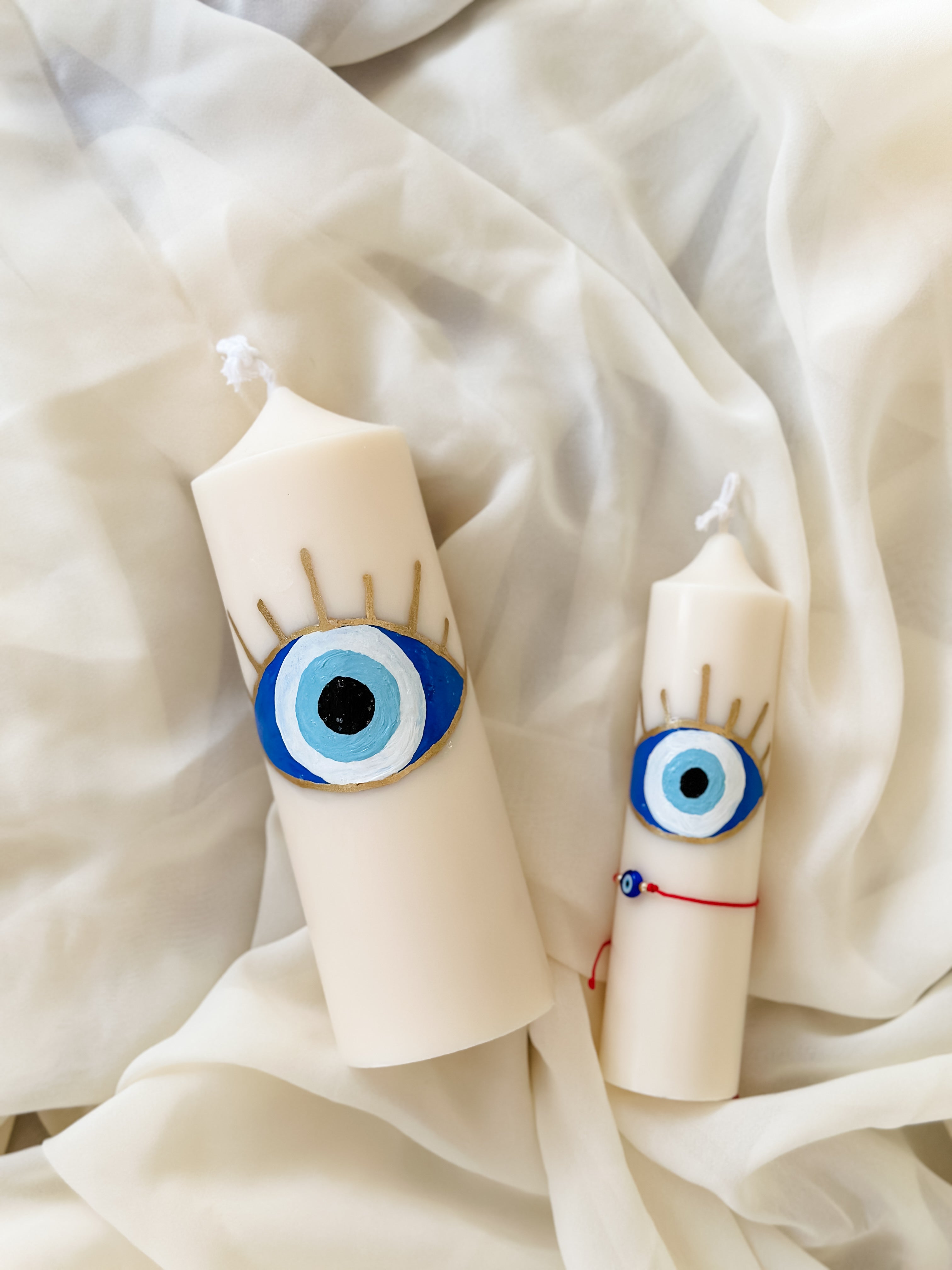 Świeca Evil Eye No.3 - Pillar S