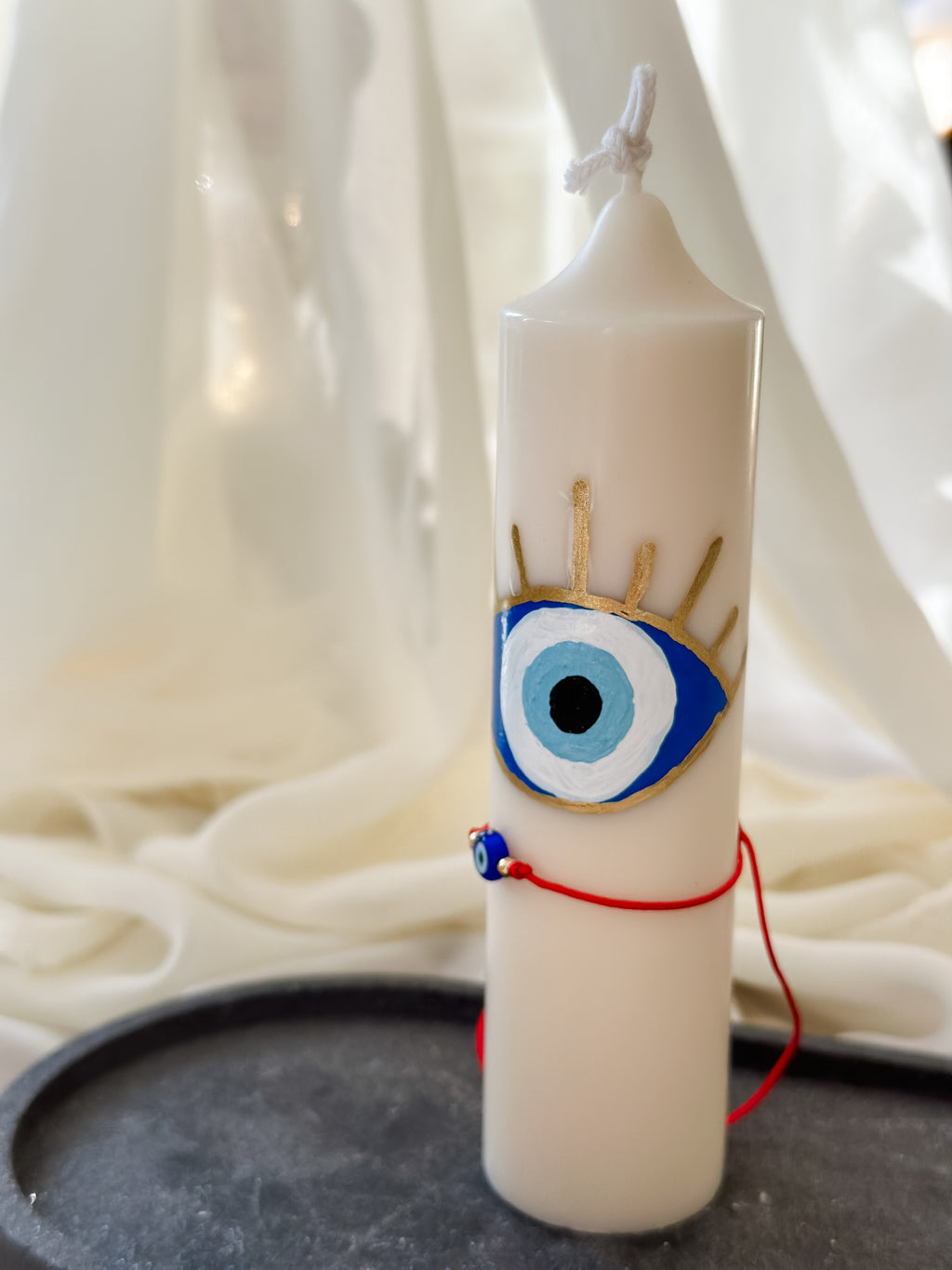 Świeca Evil Eye No.3 - Pillar S