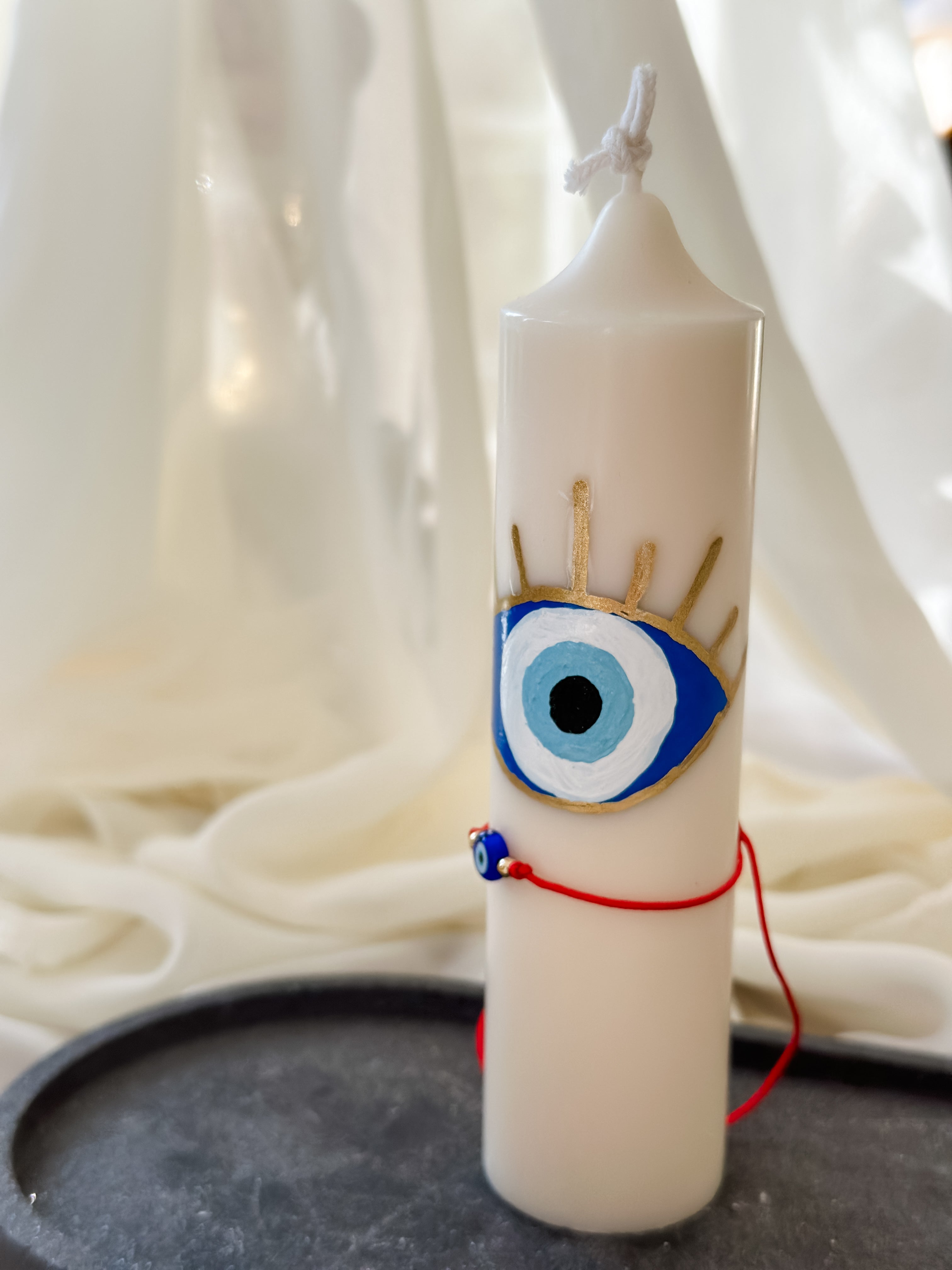 Świeca Evil Eye No.3 - Pillar S