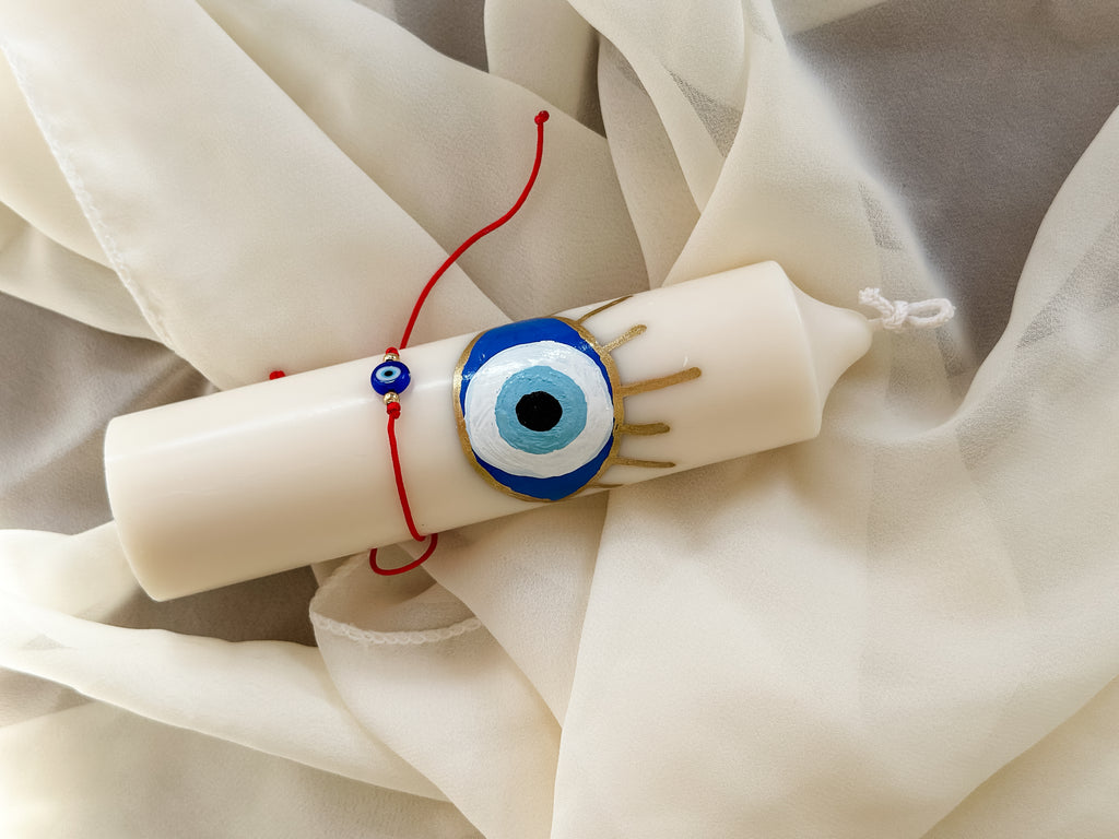 Świeca Evil Eye No.3 - Pillar S