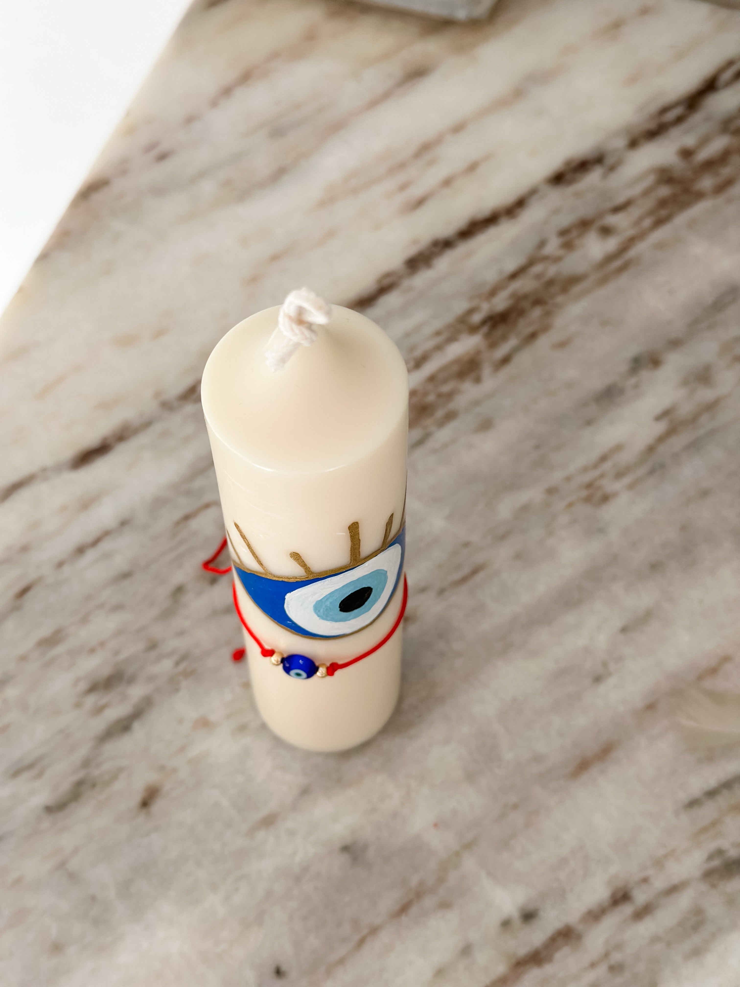 Świeca Evil Eye No.3 - Pillar S