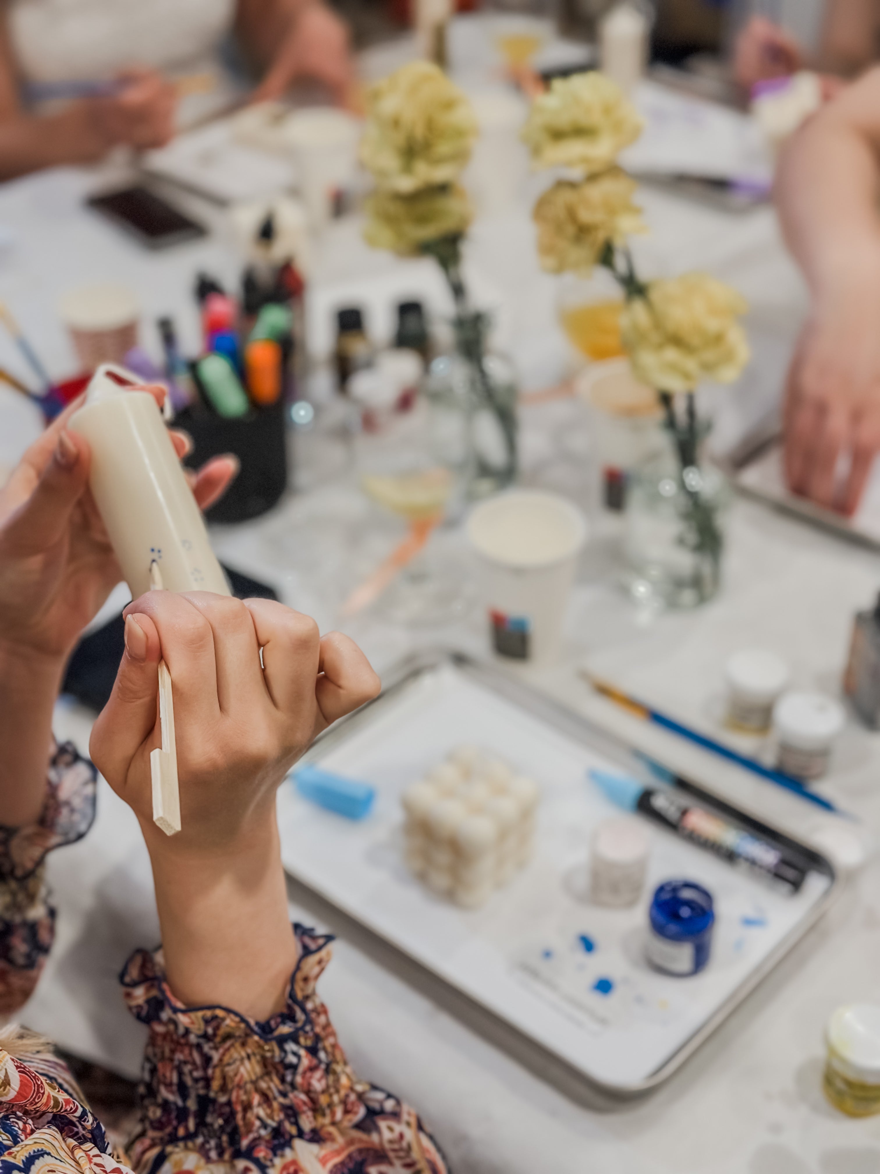 Świece, Świeczki & Prosecco - Warsztaty robienia i zdobienia świec, 6.12. godz. 11:00