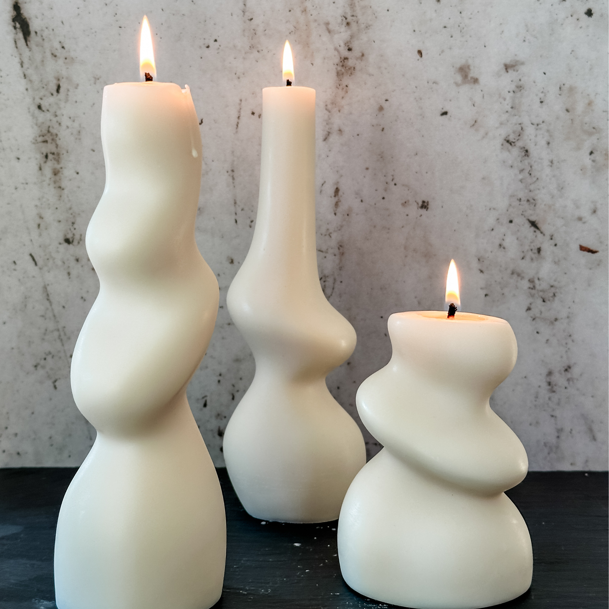 Zestaw świec Art Deco I