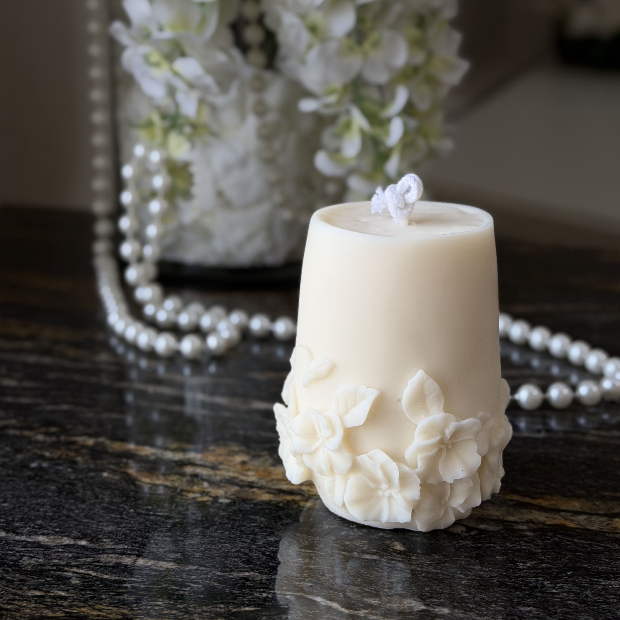 Zestaw świec: Flowers