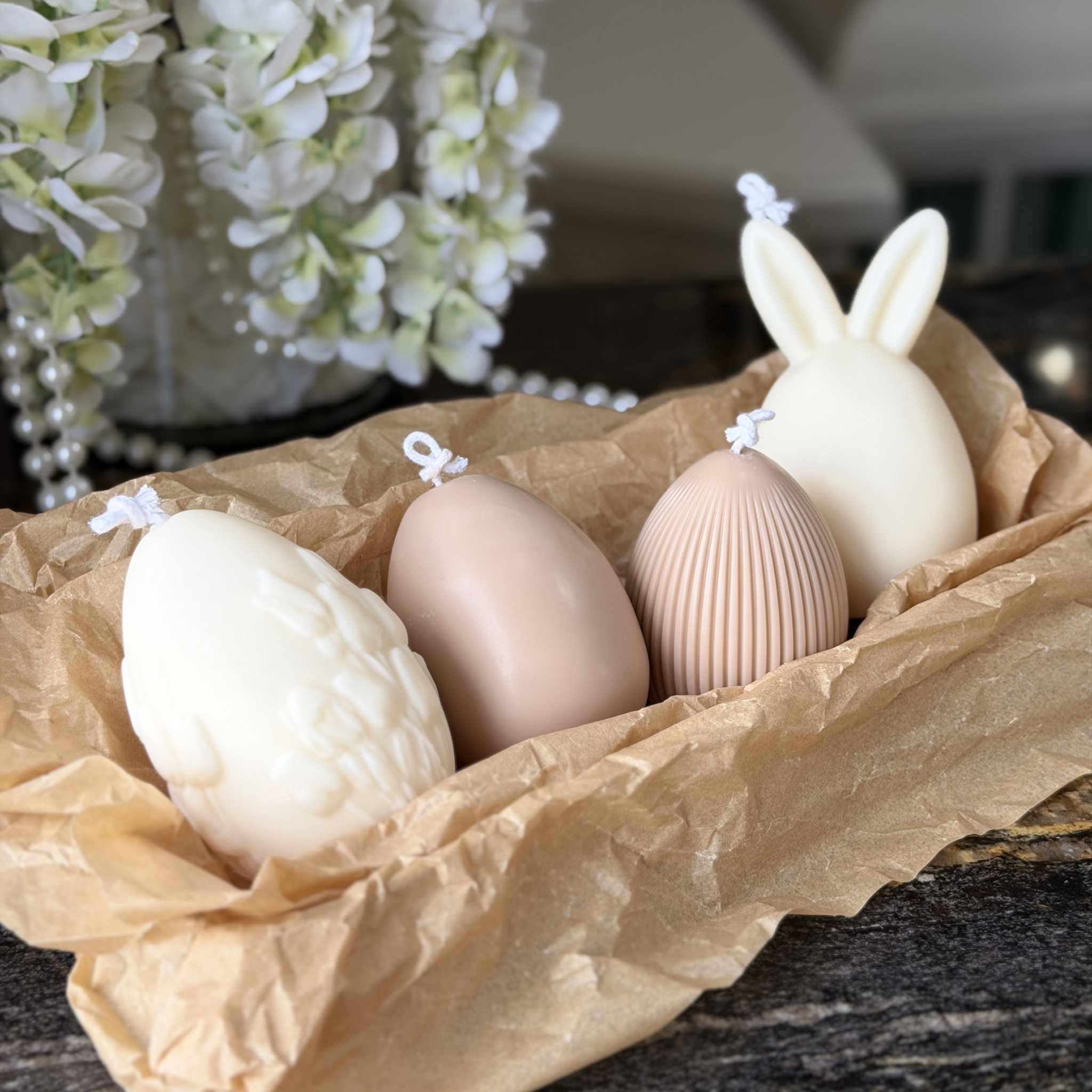 Zestaw Świec: Wielkanocne Jajka